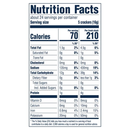 Nutrition Facts
