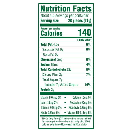 Nutrition Facts