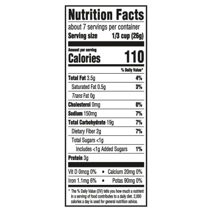 Nutrition Facts