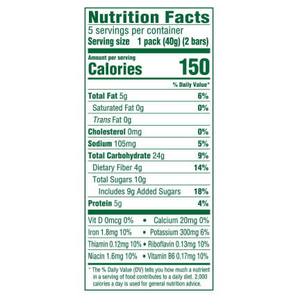 Nutrition Facts