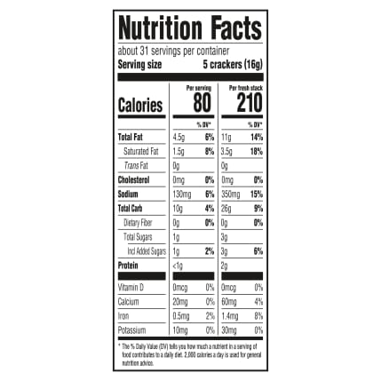 Nutrition Facts