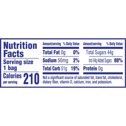 Nutrition Facts
